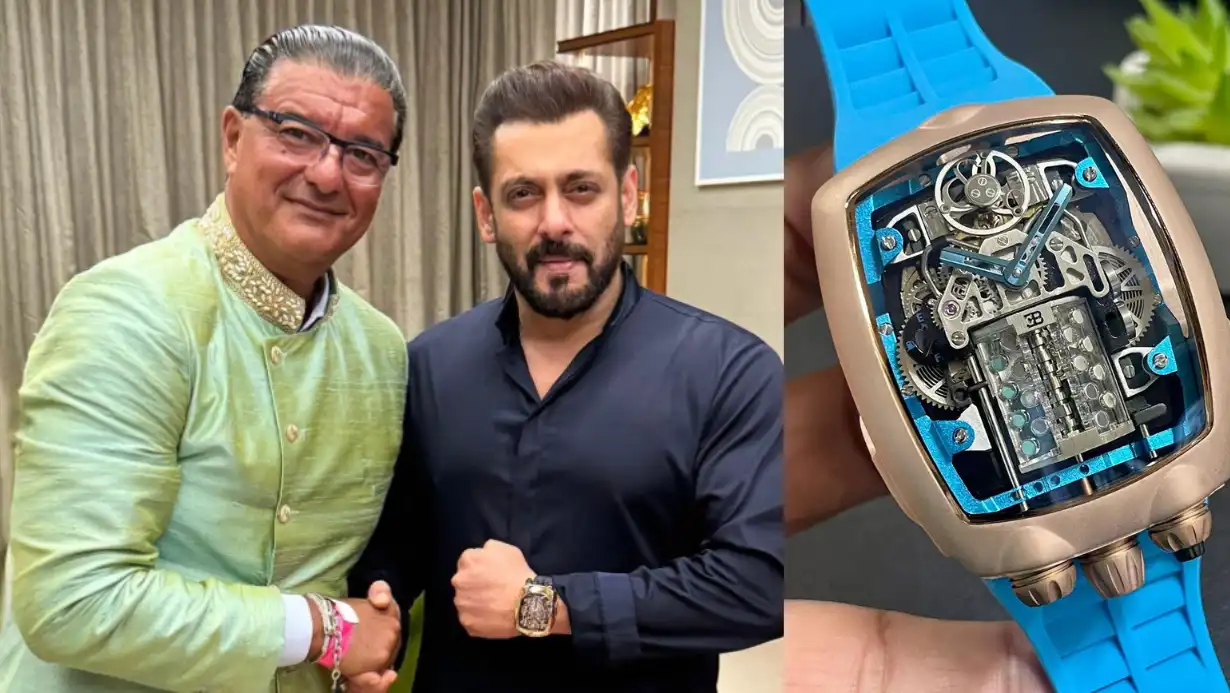 Salman Khan has formed a major partnership with the luxury watch brand Jacob & Co