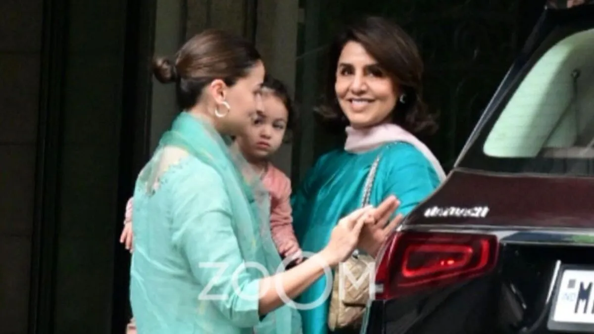 Alia Bhatt Raha and Neetu Kapoor