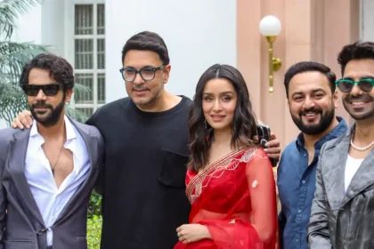 Amar Kaushik With Stree 2 Team