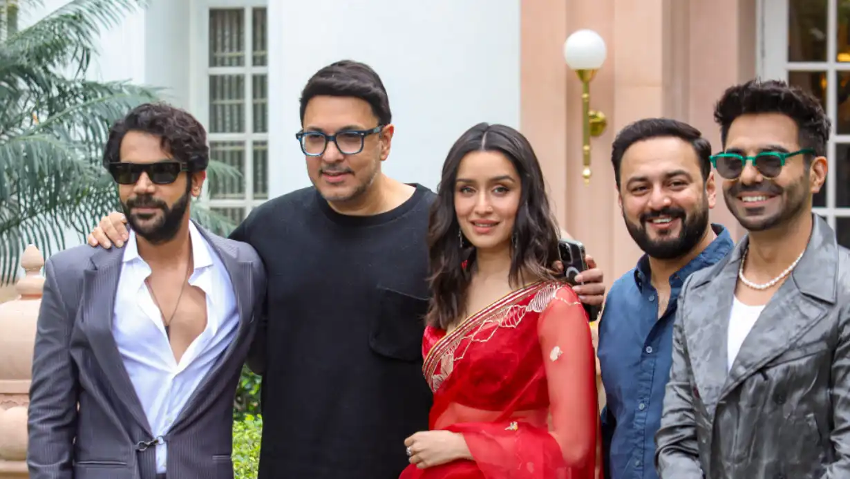 Amar Kaushik With Stree 2 Team