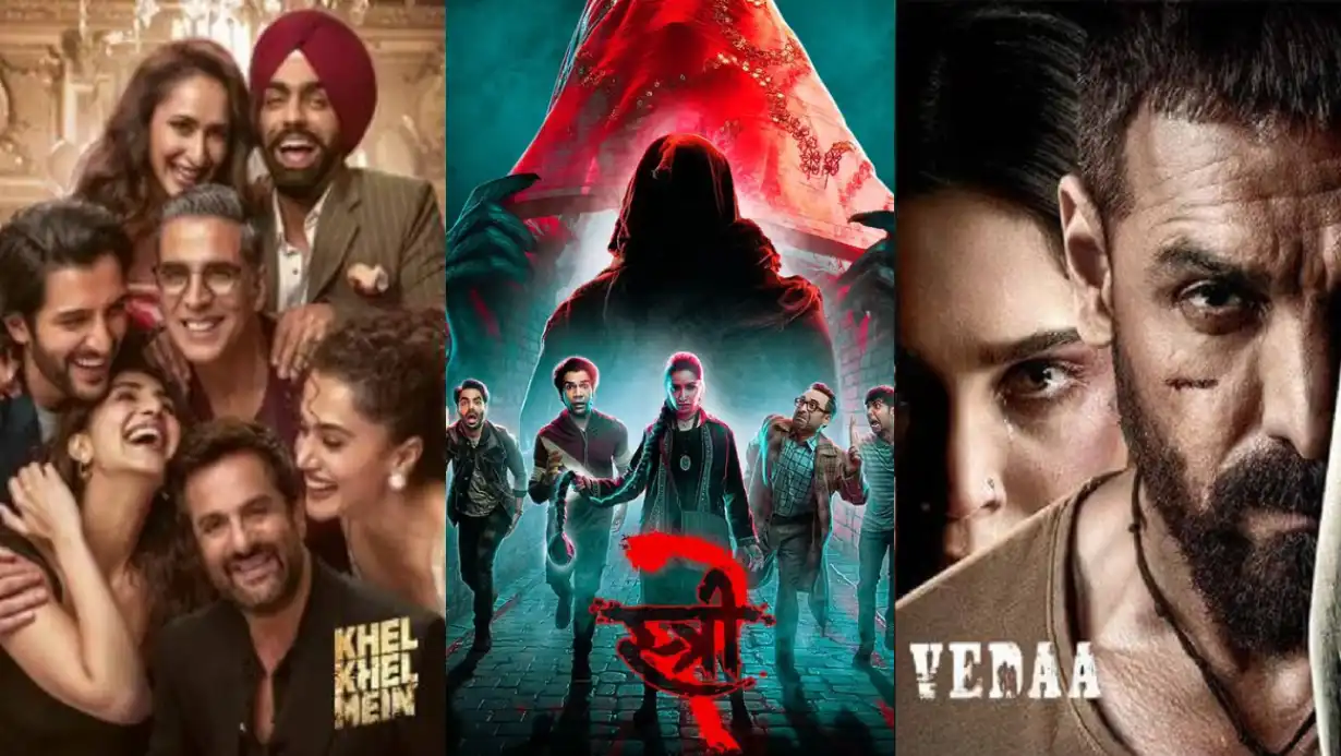 Box Office Collection Day 2 How Much Did 'stree 2' Earn Shocking Figures For 'vedaa' And 'khel Khel Mein'