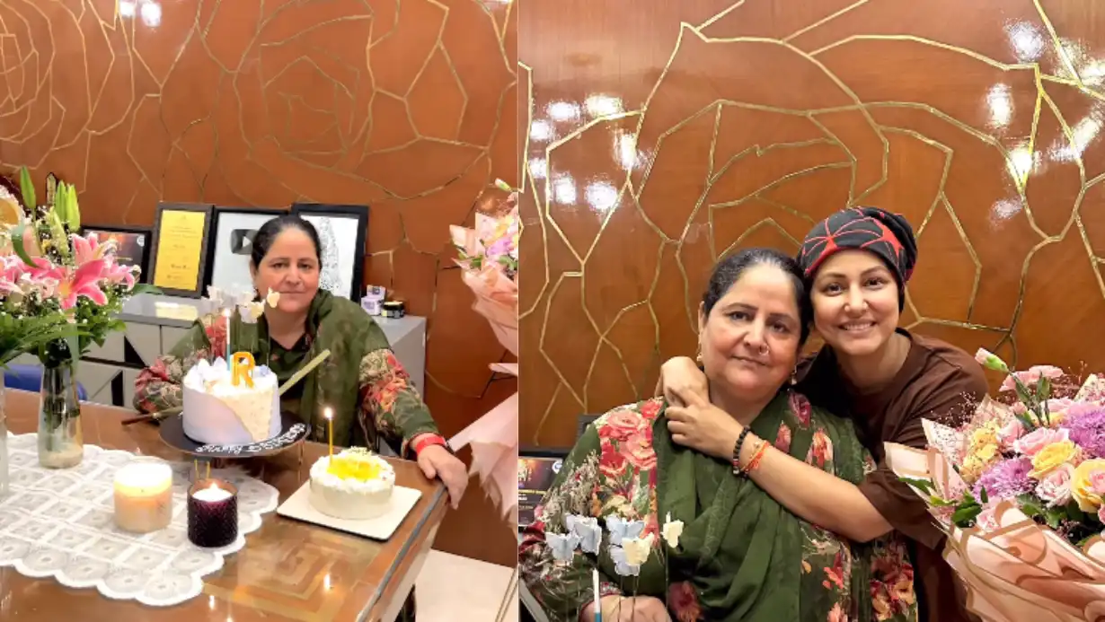 Hina Khan Hosts An Intimate And Heartfelt Birthday Celebration For Her Mother Amid Cancer Battle