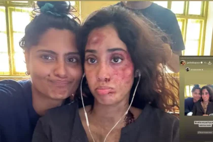 Janhvi Kapoor's Deep Injury on Her Face! Fans Worried Seeing the Actress's Condition