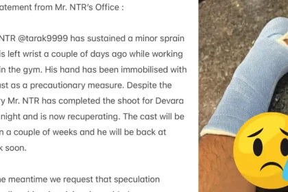 Junior Ntr's Injury Update