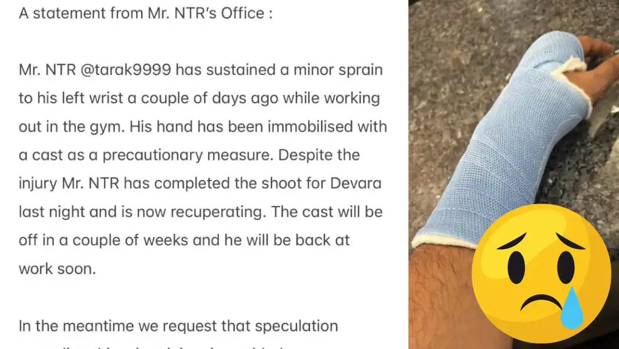 Junior Ntr's Injury Update