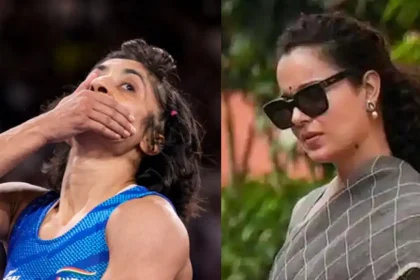 Kangana Ranaut Makes A U Turn, Calls Vinesh A 'lioness' After Being Disqualified.