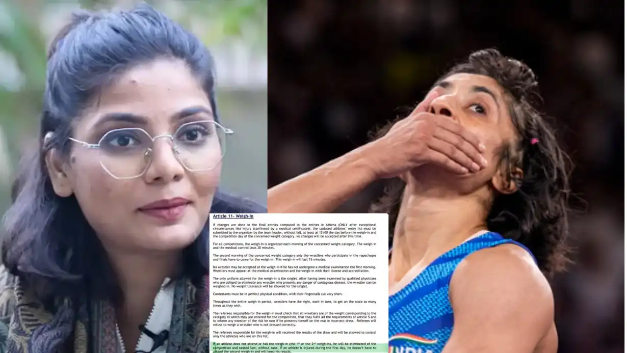 Paris Olympics Conspiracy Or Blunder With Vinesh Phogat, Neha Singh Rathore Expresses Outrage