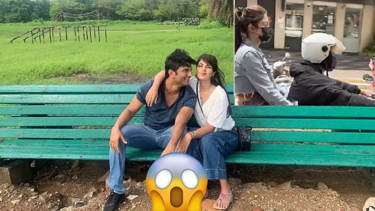 Rhea Chakraborty Trolled For Riding With Boyfriend