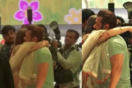 Salman Khan Hugs Sonali Bendre