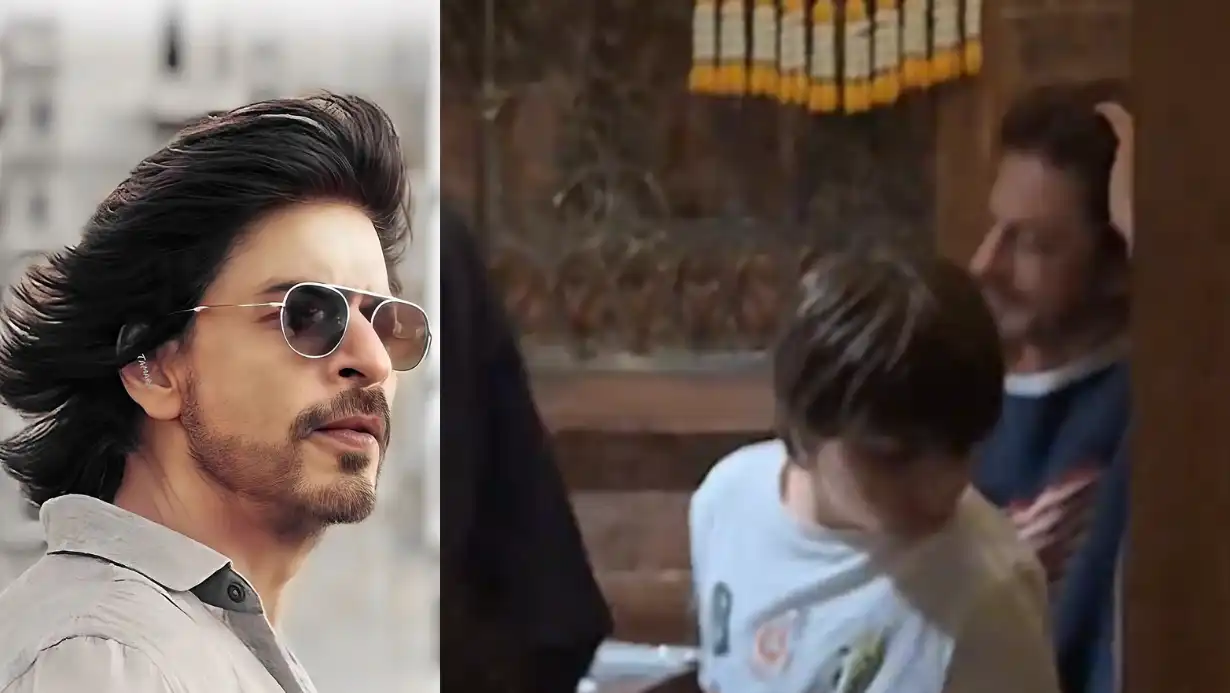 Shah Rukh Khan's Video With Son Abram Goes Viral From New York