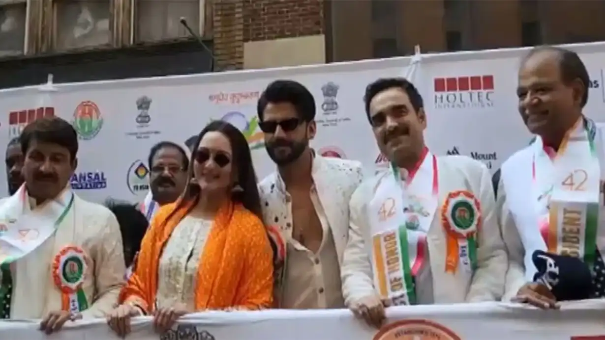 Sonakshi Sinha And Zaheer Iqbal Join India Day Parade In New York, Face Online Trolling