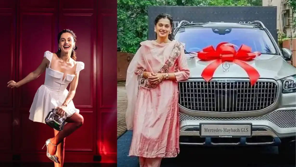 Taapsee Pannu Gifts Herself A Shiny New Luxury Car