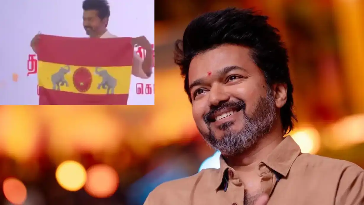 Thalapathy Vijay Launches Political Party Flag