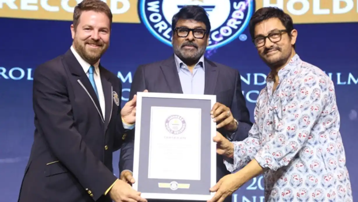 Chiranjeevi Enters Guinness World Records