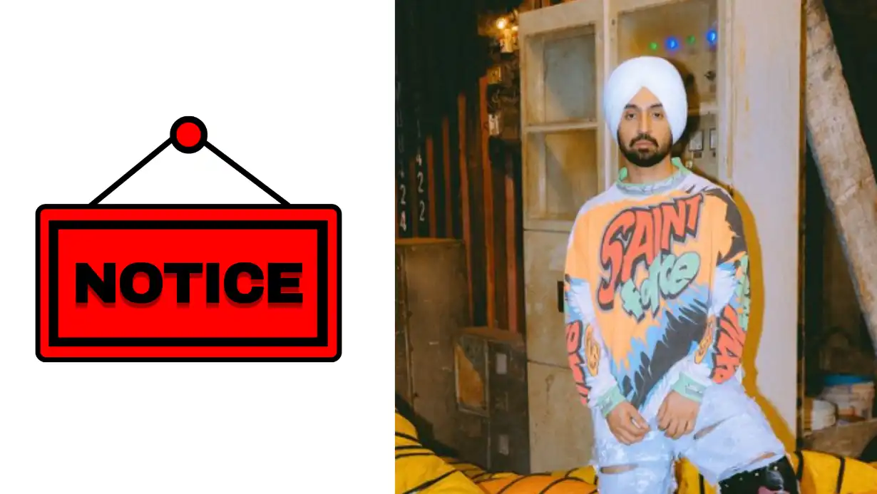 Diljit Dosanjh's Fan Sends Legal Notice