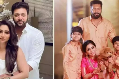 Jayam Ravi And Family