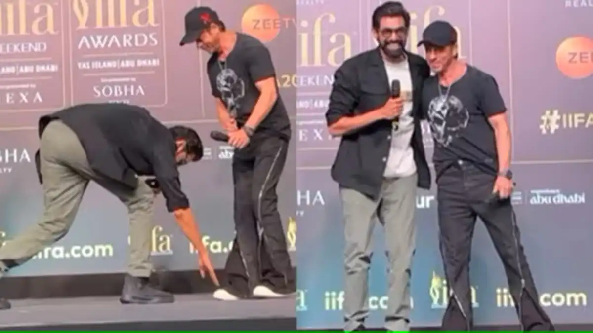 Rana Touches Srk's Feet Webp File