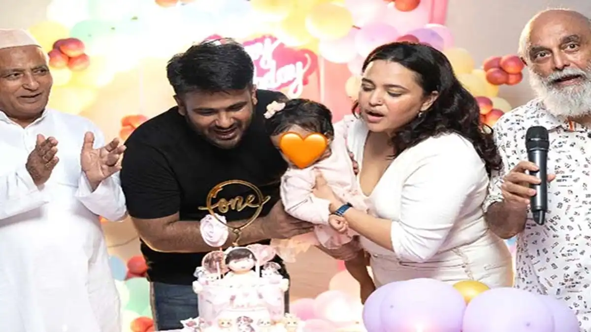 Swara Bhasker Celebrated Her Daughter Raabiyaa's 1st Birthday Webp File