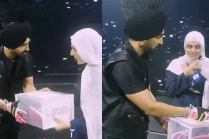 Diljit Dosanjh Gifts Shoes To Pakistani Fan, Calls For Unity Beyond Borders