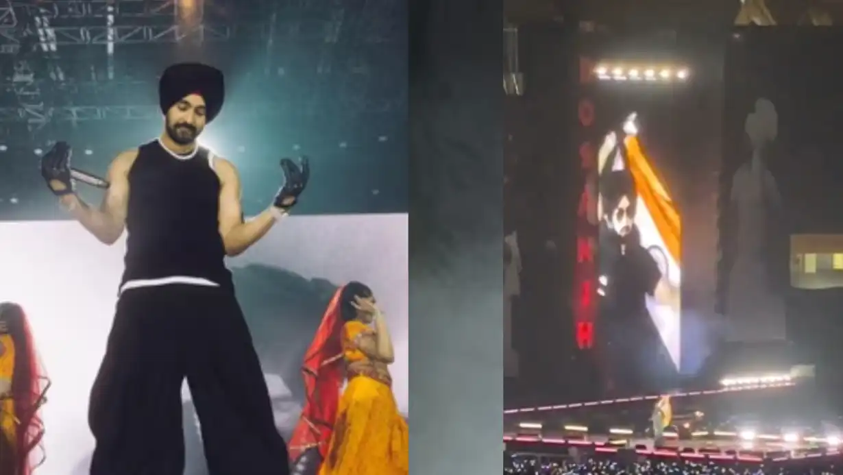 Diljit Dosanjh Waves Indian Flag At Delhi Concert A Proud Moment For Indian Fans