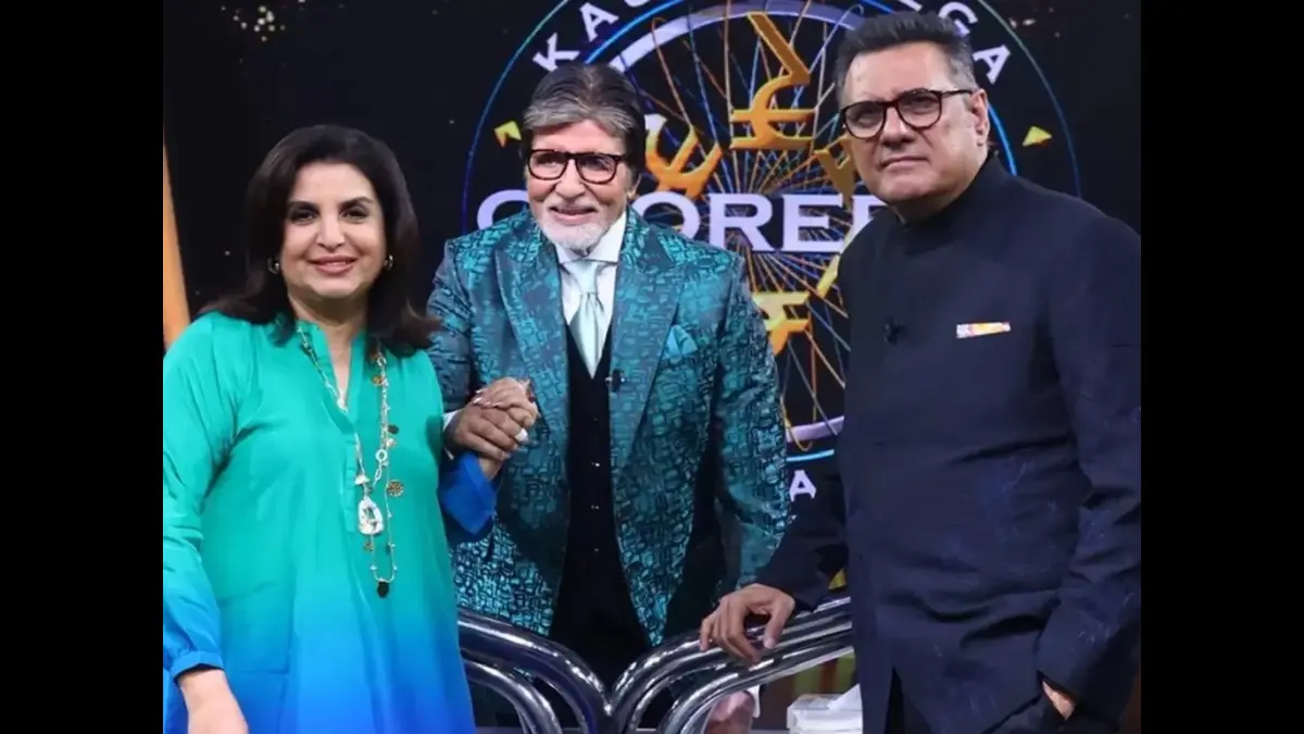 Farah Khan , Boman Irani And Amitabh Bachchan