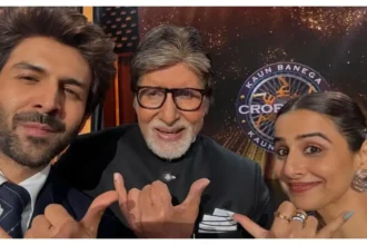 Kartik Aaryan, Amitabh Bachchan, Vidya Balan