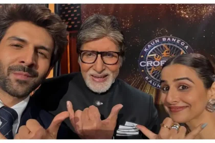 Kartik Aaryan, Amitabh Bachchan, Vidya Balan