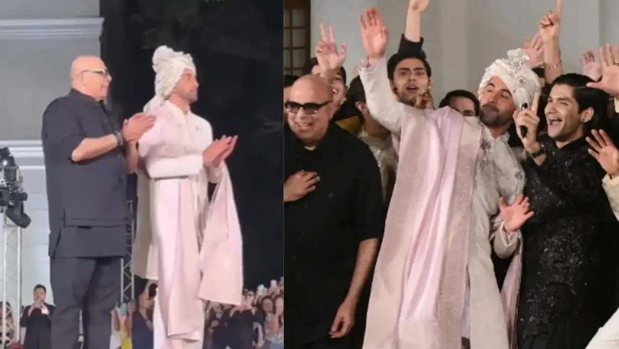 Ranbir Kapoor Captivates Fans In Stunning Viral Baraat Video!