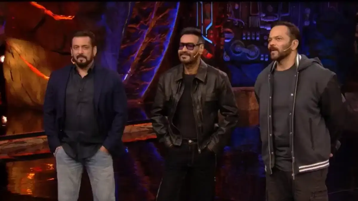 Salman Khan, Ajay Devgan, Rohit Shetty