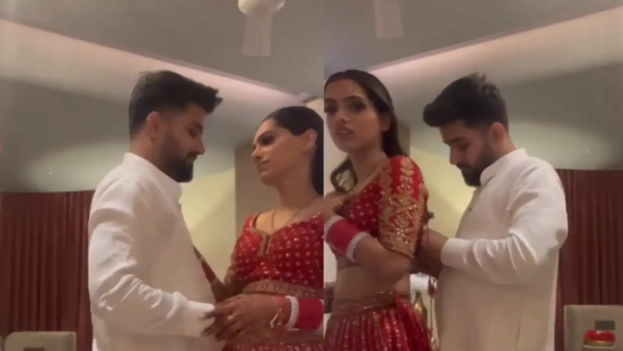 Shocking Wedding Night Video Goes Viral Couple Crosses All Limits With Private Suhagrat Recording