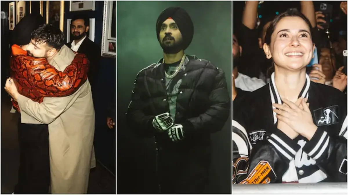 Diljit Dosanjh Hania Aamir And Badshah