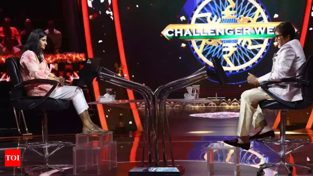 Ankita Singh And Amitabh Bachchan On Kbc 16