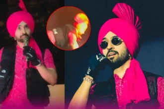 Diljit Dosanjh Falls On Stage During Live Performance Viral Video Shocks Fans