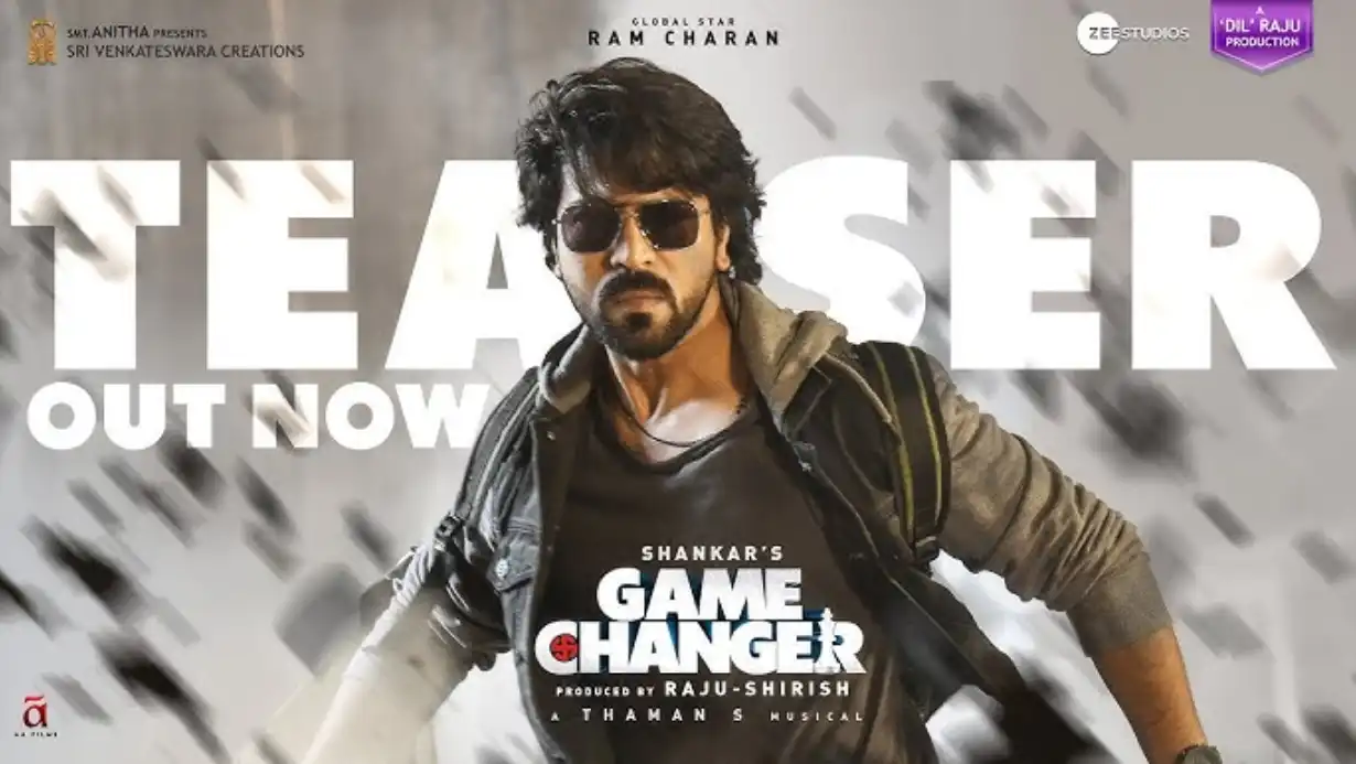 Game Changer Teaser Ram Charan's Explosive New Movie Teaser Unveiled!