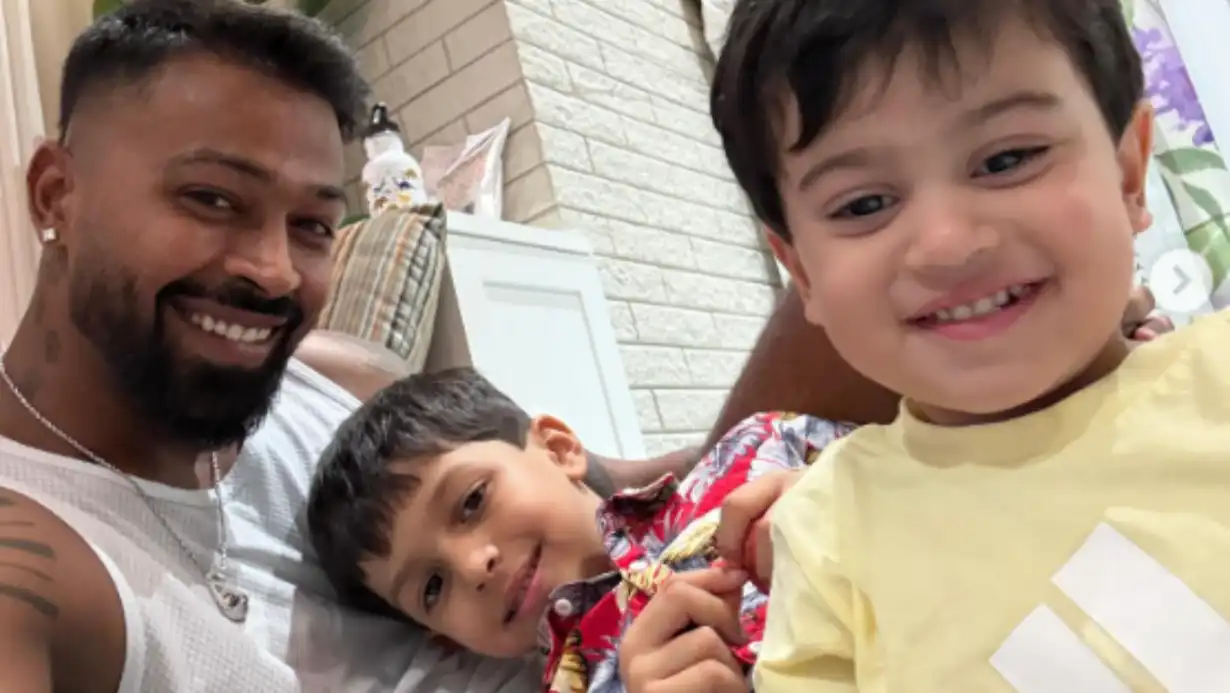 Hardik Pandya Spends Quality Time With Son Agastya After A Long Gap