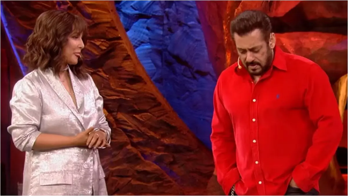 Hina Khan and Salman Khan share an emotional moment on Bigg Boss 18