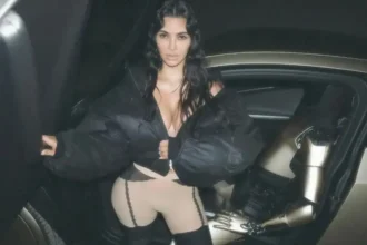 Kim Kardashian Bold Photoshoot With Tesla Bot Sparks Backlash