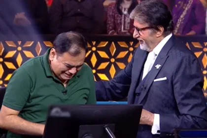 Kunwar Nishat Khalid With Amitabh Bachchan On Kbc 16