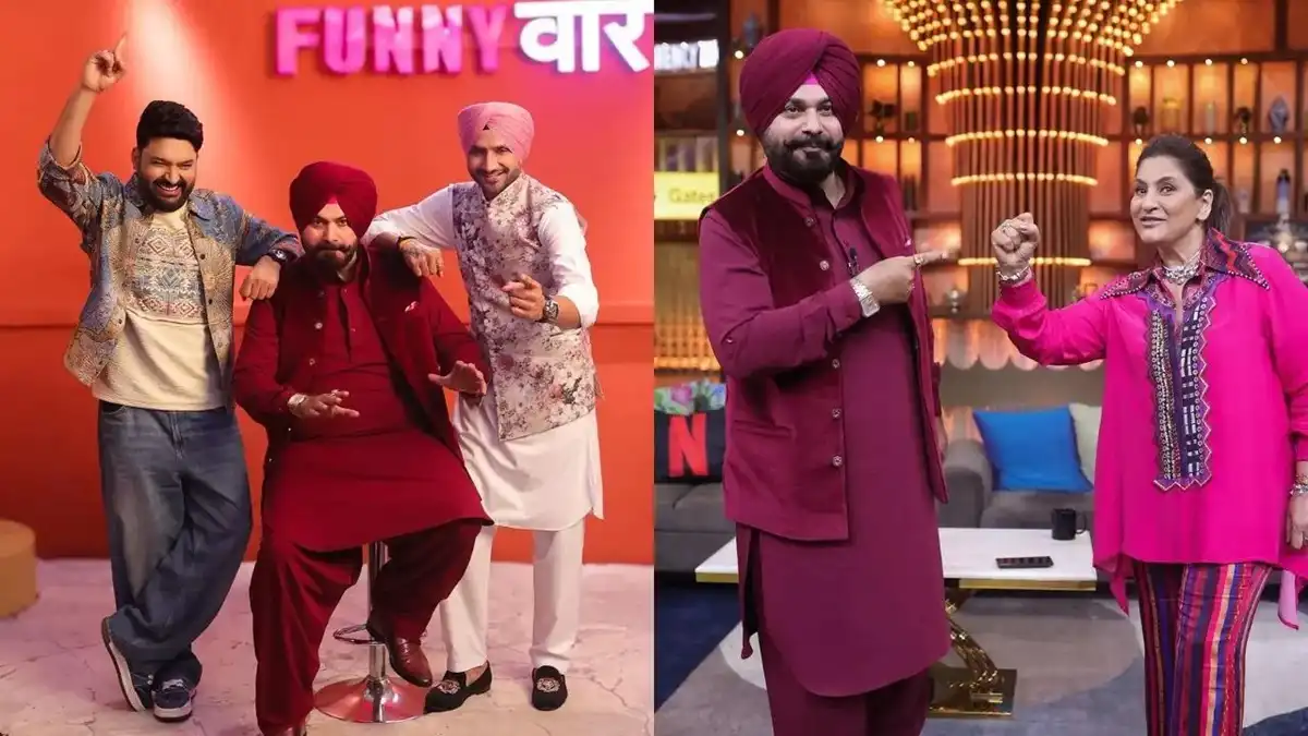 Navjot Singh Sidhu And Kapil Sharma Will Be Reunited In The Kapil Show Webp File