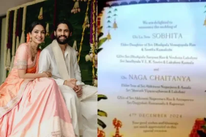 Naga Chaitanya And Sobhita Dhulipala To Tie The Knot On This Date