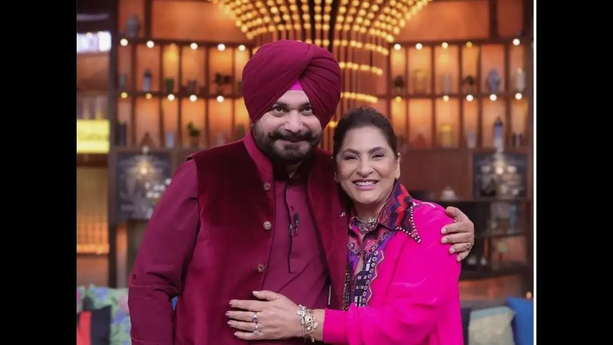 Navjyot Singh Sidhu And Archana Puran Singh