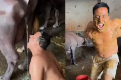 Viral Video Influencer Puneet Superstar Covers Himself In Buffalo Dung, Shocks Fans Online