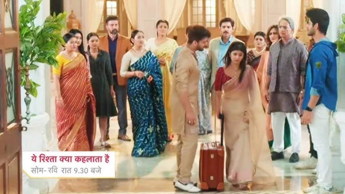 Abhira Leaving The House In Yeh Rishta Kya Kahlata Hai