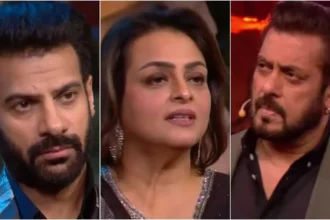 Karanveer Mehra, Shilpa Shirodkar And Salman Khan