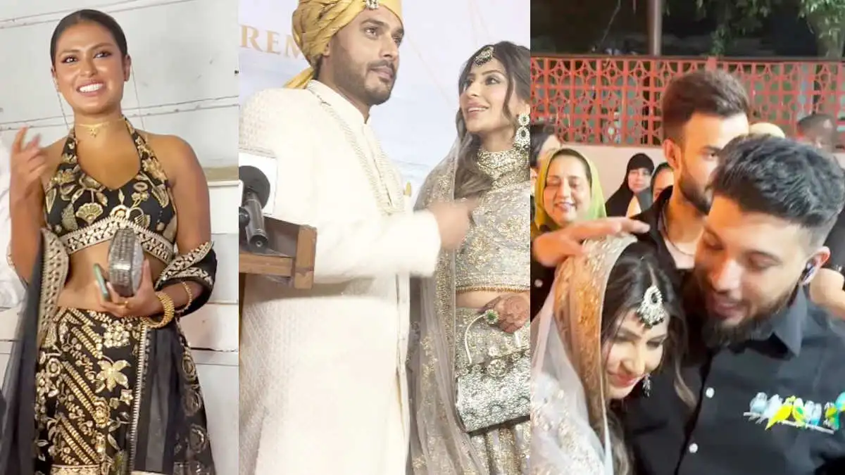 Poulami And Naezy At Sana Sultan's Wedding