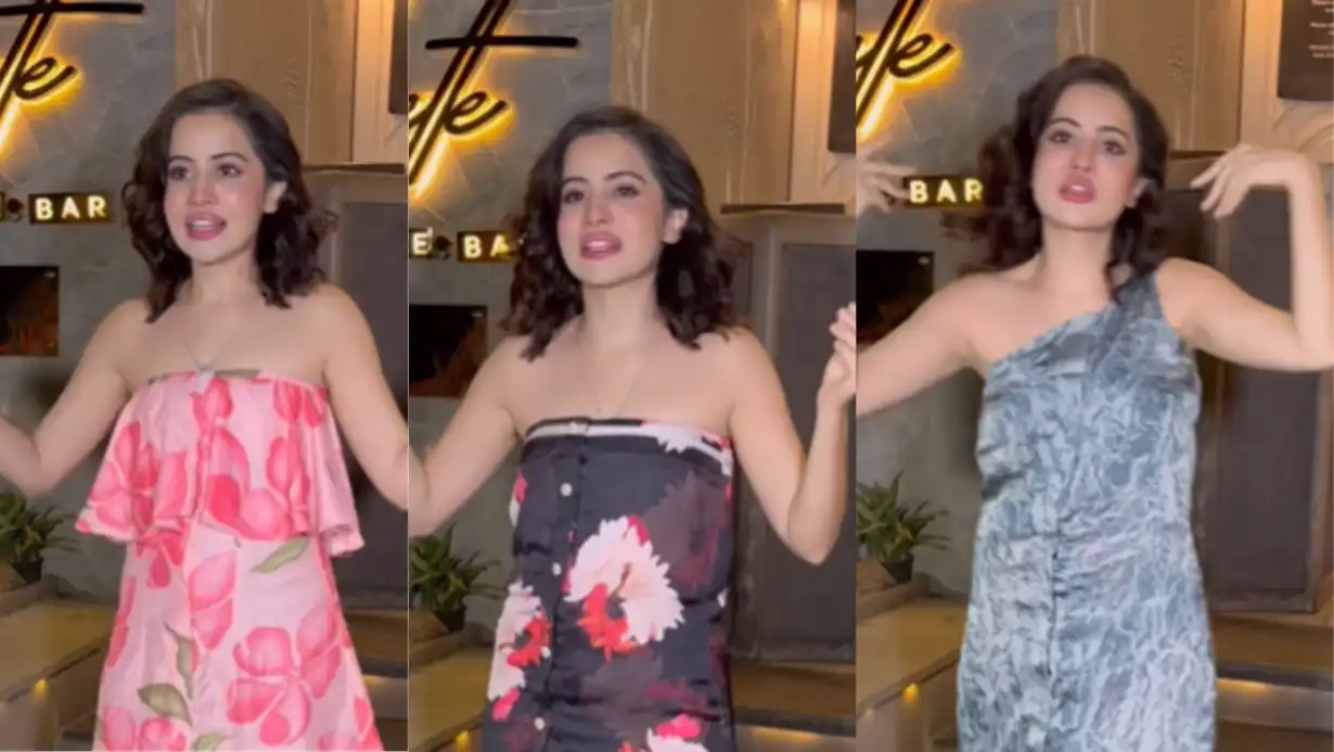 Uorfi Javed Stuns Fans With Her Magical Dress Transformation