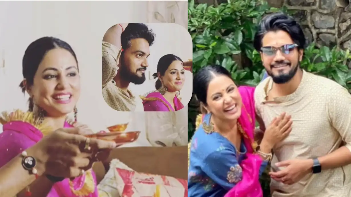 Hina Khan And Rocky Jaiswal Viral Pics Spark Engagement Rumors