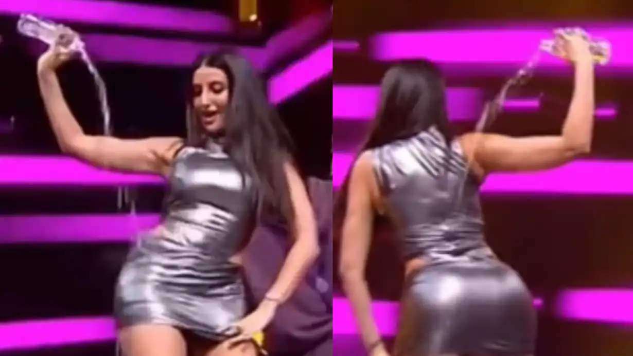 Nora Fatehi's Dance Video Sparks Controversy Fans React To Her 'water Bottle' Stunt