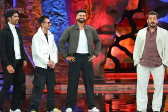 Shreyas Iyer, Yuzevendra Chahal And Sashank With Salman Khan In Bigg Boss 18