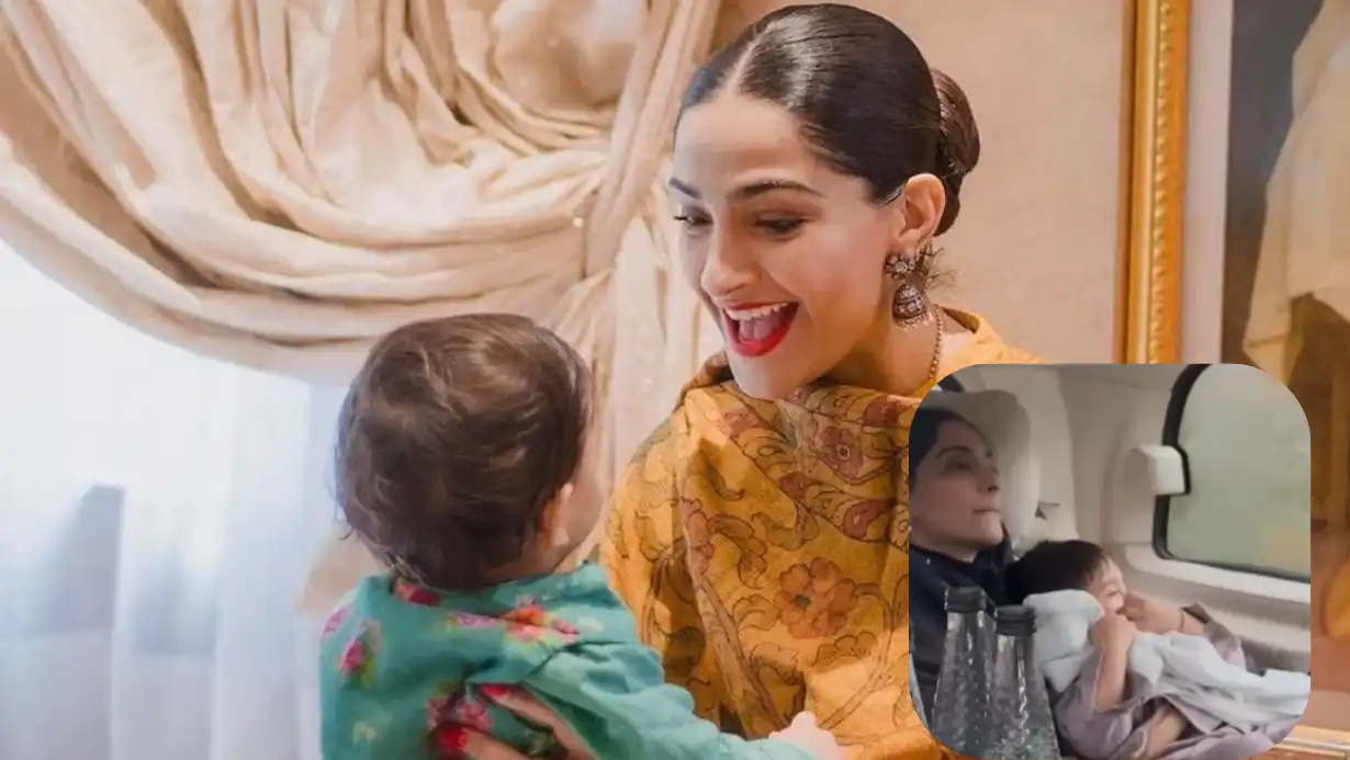 Sonam Kapoor Shows Son Vayu's Face For The First Time, Cute Video Goes Viral!